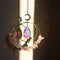 Moon Circle Crystal Suncatcher Lighting Accessories Curtain Home Garden Penda