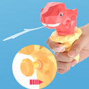 Mini Dinosaur Water Gun Toys Kids Fall Resistant Outdoor Props for Beach Game