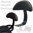 Soft Electric Bicycle Backrest Seat Pad E-Bike Rear Rest Back Cushion