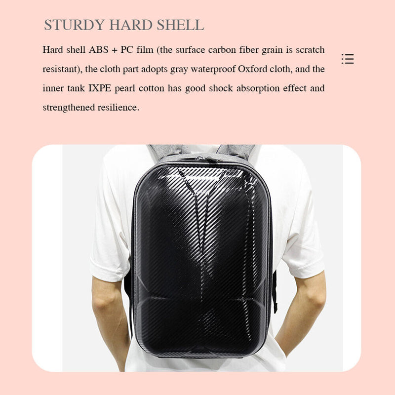 Backpack Shoulder Bag Outdoor Travel Carry Storage Hard Case Box