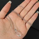 Wishing Bottle Pendant Perfume Jar Pendant Crystal Vial Necklace Lucky Charm
