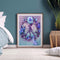 Digital Oil Painting By Numbers Kits Flower DIY Hanger Decor Room Wall Canvas
