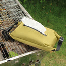 #A Outdoor Wet Tissue Box Canvas Paper Wipes Towel Dispenser Hanging Storage Hol