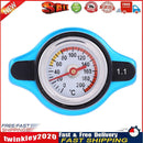 Small Head Car Radiator Cap Water Temp Meter Thermostatic Gauge (1.1Bar) Newly