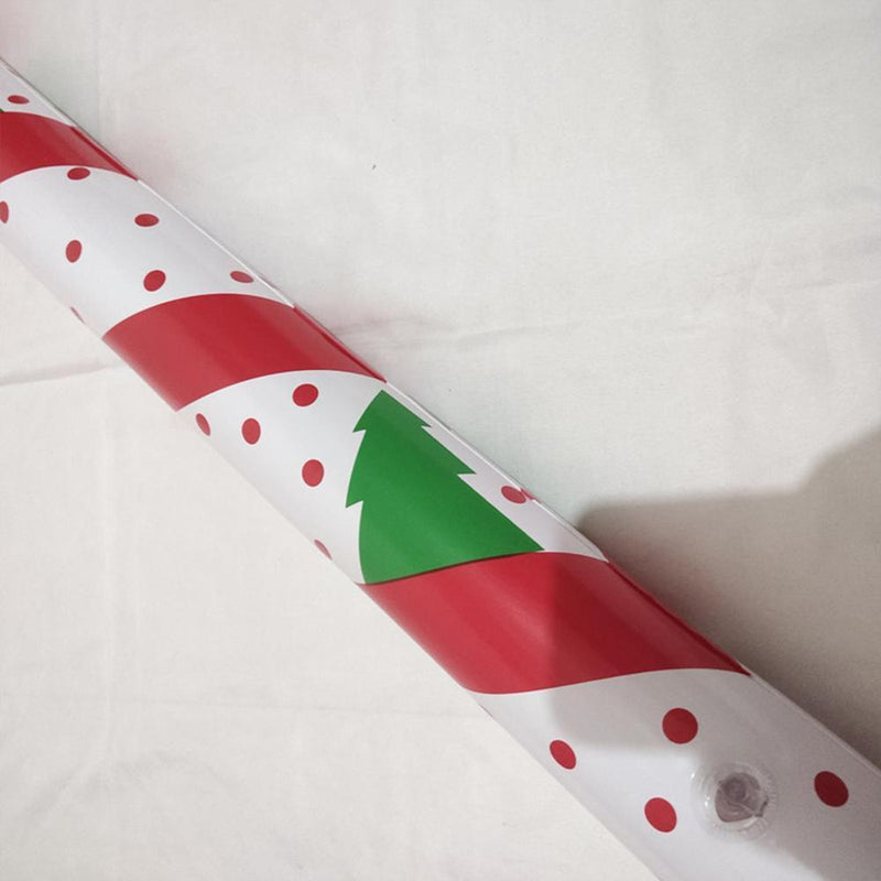 Inflatable Candy Canes PVC Candy Canes Balloon Costume Prop (90cm Printed)