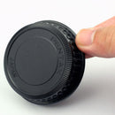 Rear Lens Caps Cover Plastic Round Rear Lens-Cap for Lens black T1K2 hot.