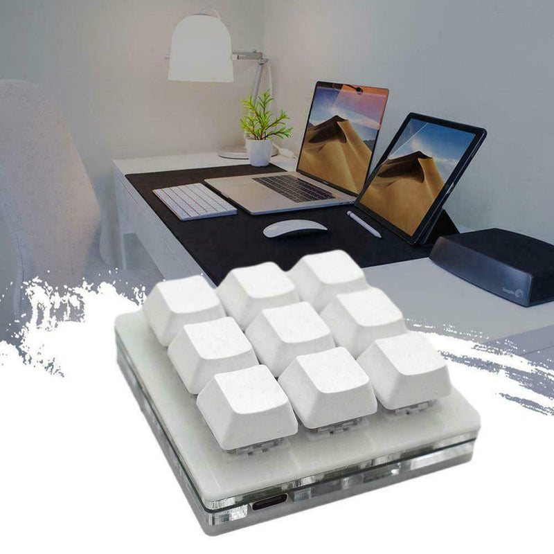 9 Keys Keyboard Mechanical Macro with Software Setting defination Sale Hot P0L0