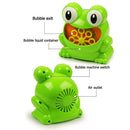 Cute Animal Automatic Bubble Machine Blower Maker Kids Outdoor Toys (Green)