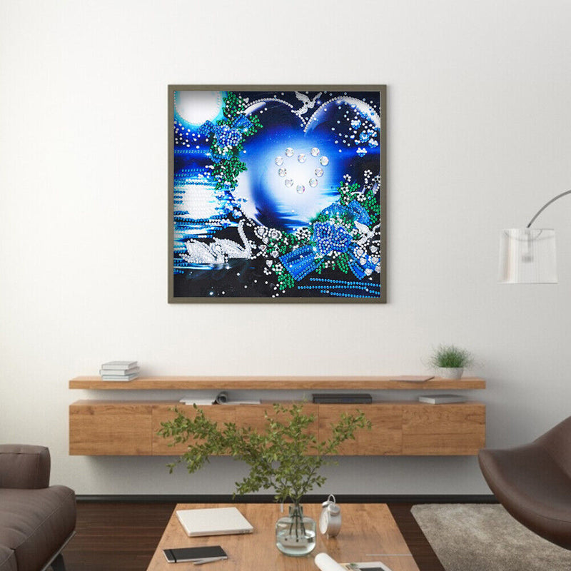 Love the swan 5D DIY Partial Special Shape Drill Diamond Painting