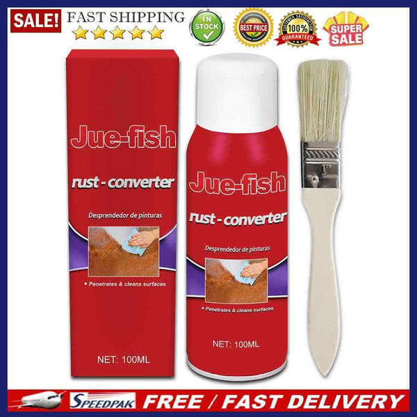 100ml Rust Converter Spray Wheel Chassis Derusting Cleaner Agent Rust Conve