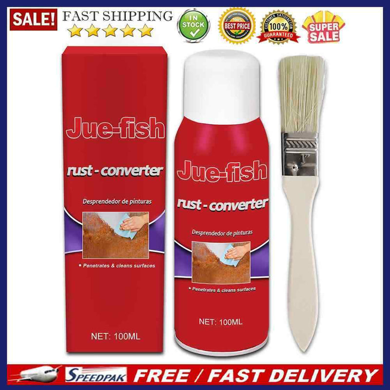 100ml Rust Converter Spray Wheel Chassis Derusting Cleaner Agent Rust Conve