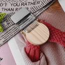 Wooden Small Loom Mender Handmade Household Clothes Mending Weaving Knit Tools