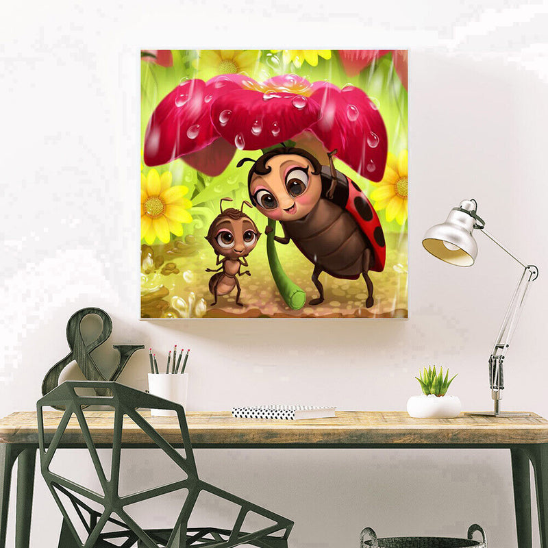 DIY Full Round Drill Diamond Painting Small animals Mosaic Rhinestone Art Cra