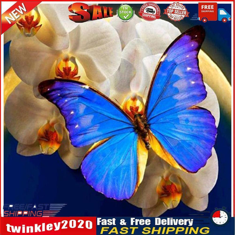 5D Diamond Painting DIY Butterfly Flower Full Round Drill Home Decoration Newly