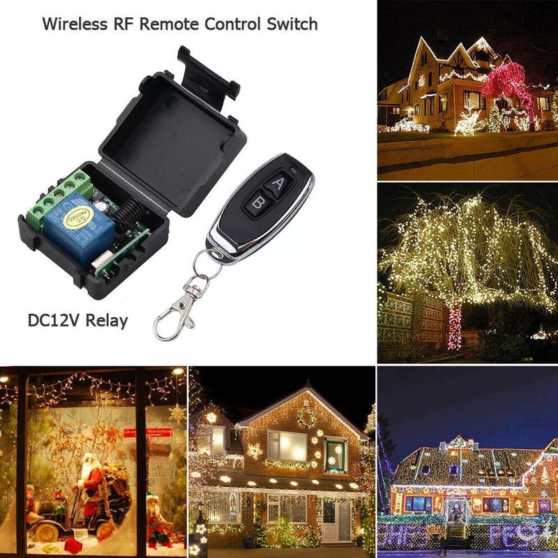 433Mhz Remote Control Switch Universal Remote Relay Receiver and Controller`