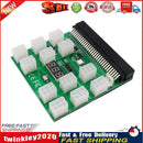 1200W PSU Unit Breakout Board 12 Ports ATX 6 Pin for DPS-800GB 1200FB A Newly