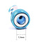 5 Pcs 1/4 inch Screwdriver Bits Batch Head Ring Screwlock Sleeve (Blue)