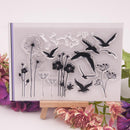 DIY Flowers Birds Silicone Clear Stamps Scrapbook/Photo Album Craft Decor