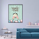 5D DIY Diamond Painting Easter Bunny Full Round Picture Crafts Home Decoration