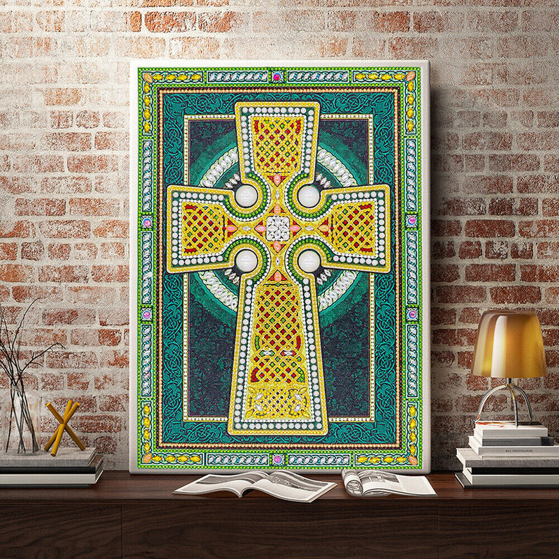 5D DIY Special Shaped Diamond Painting Cross Embroidery Cross Stitch Kit De