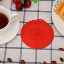 Heat-resistant Silicone Cartoon ?Dust-proof Leak-proof Cup Lid Cover (100mm
