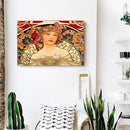 DIY Goddess Frameless Oil Paint by Numbers Kit Picture Handpainted Home Dec