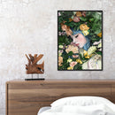 DIY Hand Painted Paint By Numbers Oil Canvas Pictures Beauty in Flowers Kit