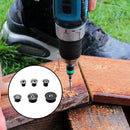 6pcs/set 4-12mm Dowel Tenon Center Roundwood Woodworking Log Locator/Punch