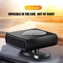 Car Heater 12V Plugs into Cigarette Lighter 2 in 1 Heating Cooling (Grey) Newly