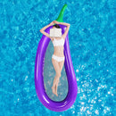 Inflatable Foldable Floating Row Swimming Pool Summer Water Chair Beach Toys