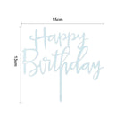 Kids Favors Gifts Cake Topper Happy Birthday Acrylic Decor Party Supplies