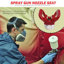 High Pressure Airless Paint Spray Gun Flat Tip Nozzle for Sprayer (Red) Newly