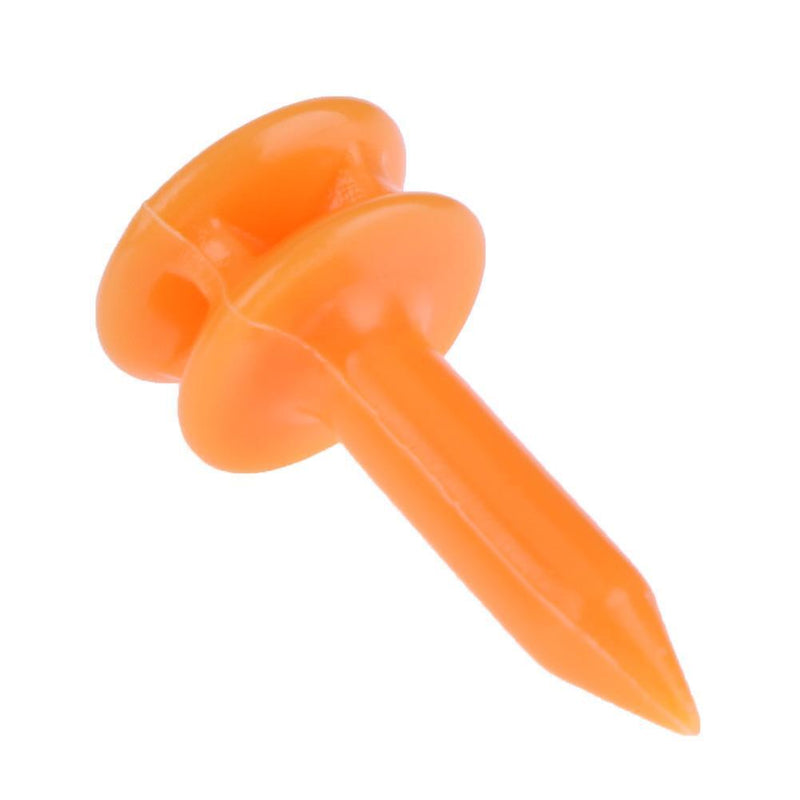 100pcs Mini Golf Tees Plastic Golf Nail Limit Pin Outdoor Golfer Accessory