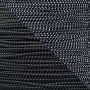 Elastic Reflective Outdoor Camping Tent Rope with Carabiner Hook (Black) Newly