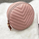 Fashion Women PU Leather Solid Color Tote Bag Lady Small Shopping Travel Bag