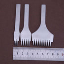 3pcs Europe Oblique Flat Cut French Leather Punch Carving Art Tool(3.85) Newly