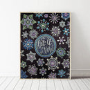 5D DIY Special Shaped Diamond Painting Snowflake Cross Stitch Craft Kit Wall Art