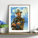 Western Cowboy Paint By Numbers Kit DIY Frameless Acrylic Picture On Canvas