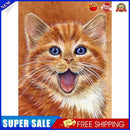 #A Brown Kitten 5D DIY Diamond Painting Kits Full Square Drill Mosaic Art Crafts