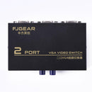 130MHz 1 to 2 Monitor Switch VGA Video Splitter Converter Adapter Box