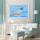 Plume And Butterfly 50x40cm Oil Paint By Numbers Painting SXD216044