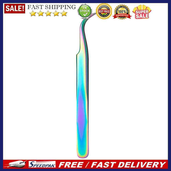 Accurate Eyebrow Makeup Tools Professional Eyelash Extensions Flat Tip Tweeze