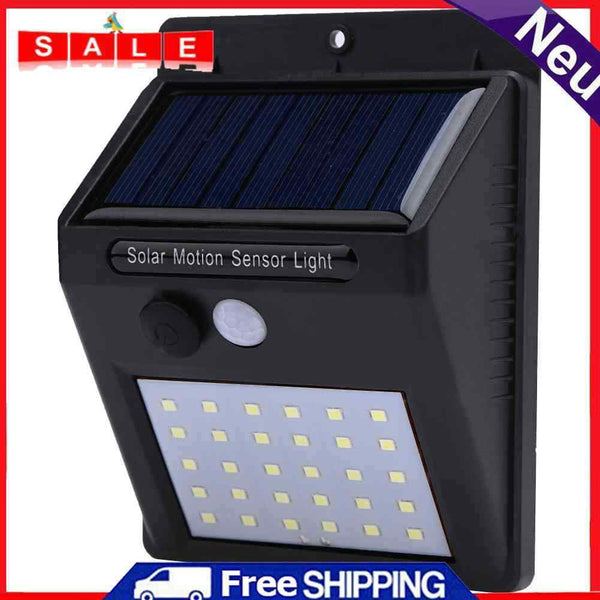 Solar Light Power Wall Waterproof Motion Sensor Lamp Garden Patio Decoration