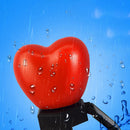Solar Streetlight Outdoor Lawn Garden Path Yard Love LED Stake Lamp (Red) Newly