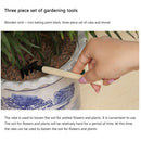 3pcs/set Mini Shovel Rake Set Children Garden Supplies for Flowers Potted Pla