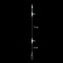 3P 360 Degree Luminous Fishing Swivels Line Fishing Rolling Connector (70cm)