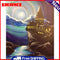 Oil Paint By Numbers Little Monster Frameless Picture Craft Kit for Living Room