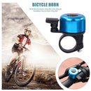 Bike Aluminum Alloy Mini Horn Bicycle Handlebar Alarm Ring Bell (Blue) Newly