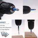 7pcs Electric Cross Non Slip Drill Bits Screwdriver with Strong Magnet