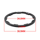 MUQZI Road Bicycle Hub Washer MTB Flywheel Cassette Gasket Washers (1.85mm)